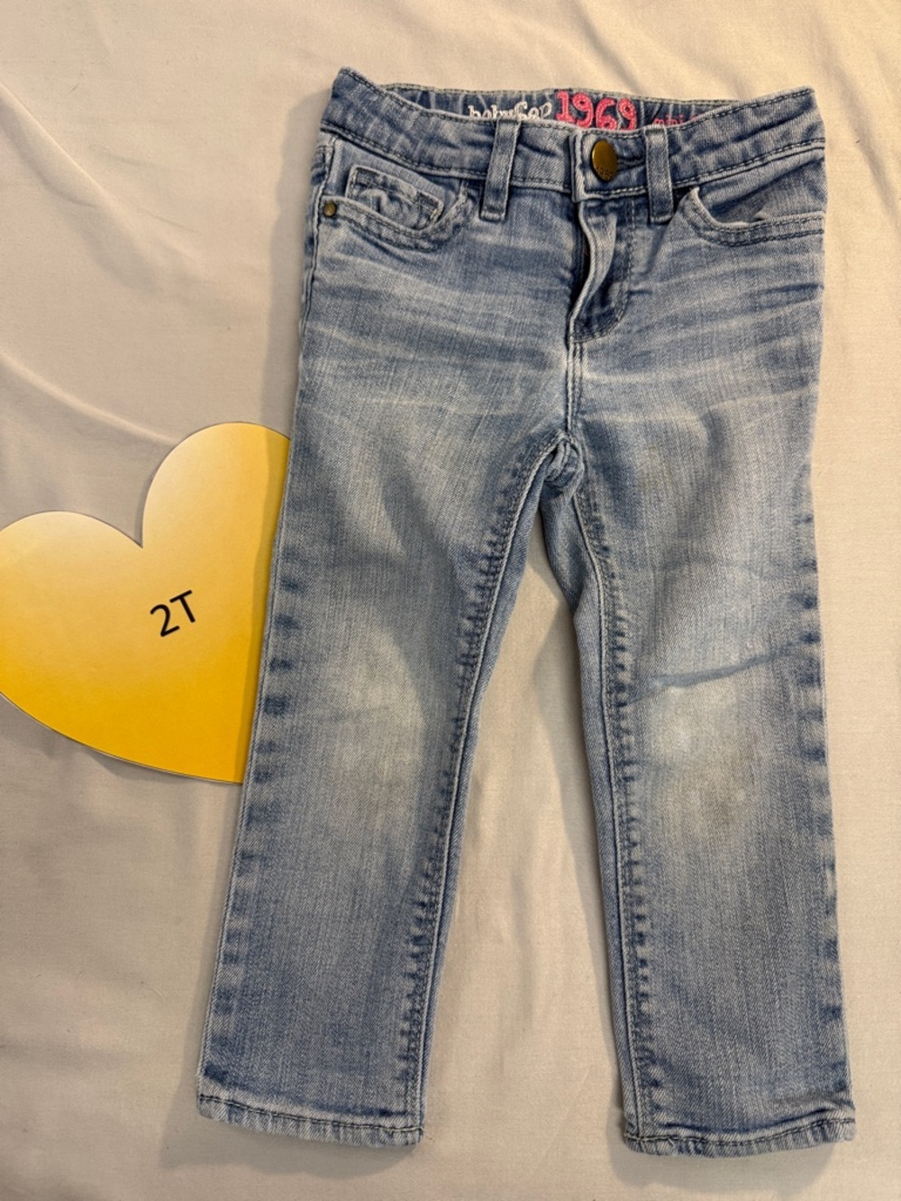 GAP - skinny cut  kids denim jeans. Size 2